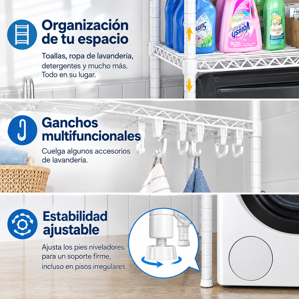 ORGANIZADOR DE LAVADORA